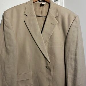 Stylish men’s linen blazer